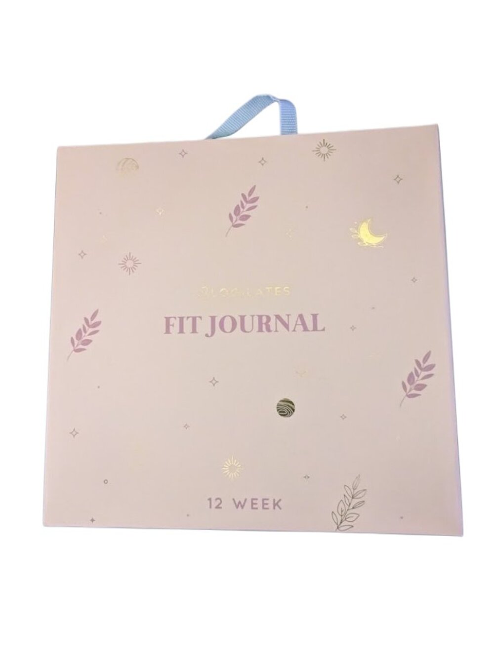 Blogilates 12‑Week Fit Journal Hard Cover w/ Pen & Tape Measure